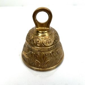Solid brass bell
